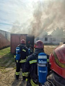 Salvatori fără granițe: pompieri români și bulgari, la antrenament în Videle - Burnas Tv